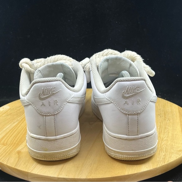 Nike Air Force 1 Low '07 Triple White Retro Classic CW2288-111 All Men's Size 10 - Picture 5 of 10